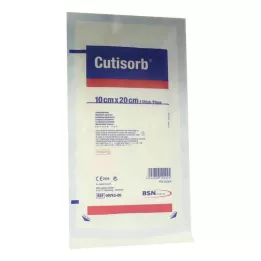 CUTISORB Sūkšanas kompreses sterilas 10x20 cm, 1 gab