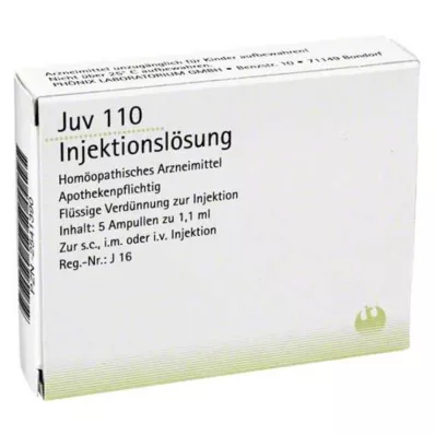 JUV 110 ampulas, 5X1,1 ml