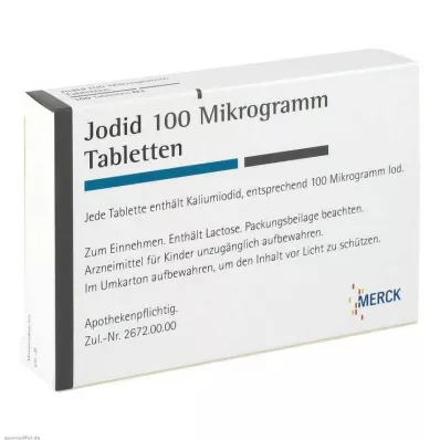 JODID 100 tabletes, 100 gab JODID 100 tabletes, 100 gab