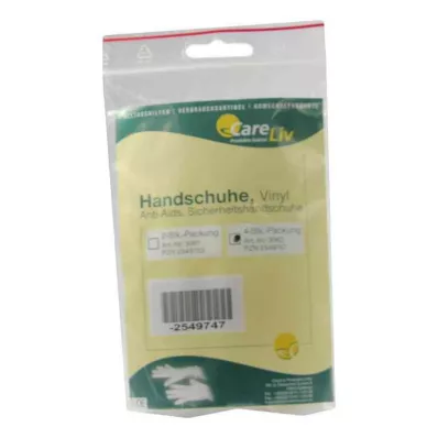 HANDSCHUHE Vinila palīglīdzekļi, 4 gab HANDSCHUHE Vinila palīglīdzekļi, 4 gab