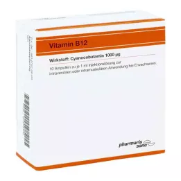 VITAMIN B12 RÖWO 1000 μg ampulas, 10X1 ml