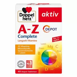 DOPPELHERZ A-Z Depot tabletes, 40 gab