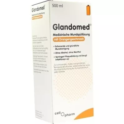 GLANDOMED Skalošanas šķīdums, 500 ml