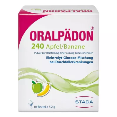 ORALPÄDON 240 ābolu banānu pulveris, 10 gab ORALPÄDON 240 ābolu banānu pulveris, 10 gab
