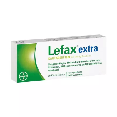 LEFAX papildus košļājamās tabletes, 20 gab LEFAX papildus košļājamās tabletes, 20 gab