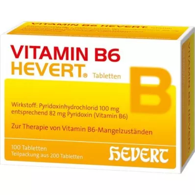 VITAMIN B6 HEVERT Tabletes, 200 gab