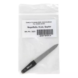NAGELFEILE Safīrs 9 cm, 1 gab
