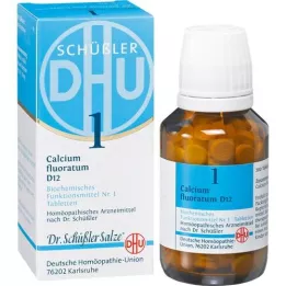 BIOCHEMIE DHU 1 Calcium fluoratum D 12 tabletes, 200 gab
