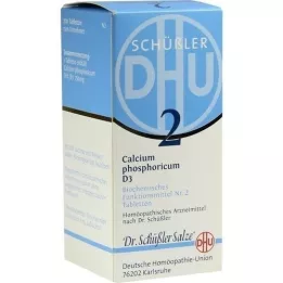 BIOCHEMIE DHU 2 Calcium phosphoricum D 3 tabletes, 200 kapsulas