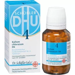 BIOCHEMIE DHU 4 Kālija hlorāts D 6 tabletes, 200 gab