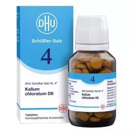 BIOCHEMIE DHU 4 Kālija hlorāts D 6 tabletes, 200 gab