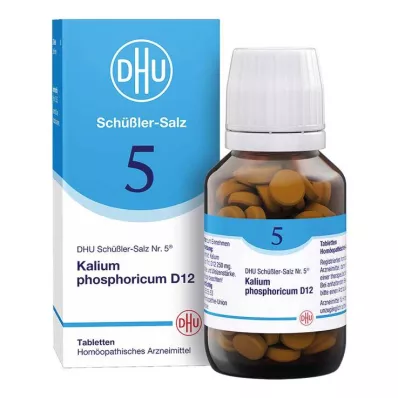 BIOCHEMIE DHU 5 Potassium phosphoricum D 12 tabletes, 200 gab BIOCHEMIE DHU 5 Potassium phosphoricum D 12 tabletes, 200 gab