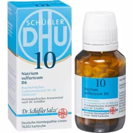 BIOCHEMIE DHU 10 Natrium sulfuricum D 6 tabletes, 200 gab
