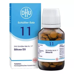 BIOCHEMIE DHU 11 Silicea D 3 tabletes, 200 kapsulas