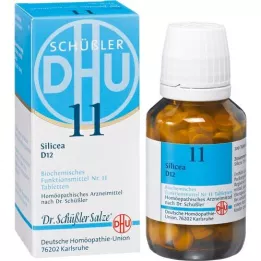 BIOCHEMIE DHU 11 Silicea D 12 tabletes, 200 kapsulas