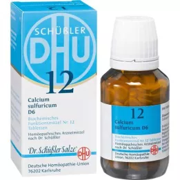 BIOCHEMIE DHU 12 Calcium sulfuricum D 6 tabletes, 200 kapsulas