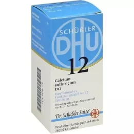 BIOCHEMIE DHU 12 Calcium sulfuricum D 12 tabletes, 200 kapsulas