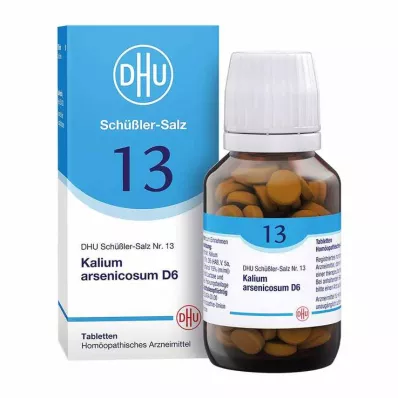 BIOCHEMIE DHU 13 Kalium arsenicosum D 6 tabletes, 200 kapsulas