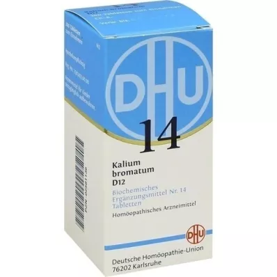 BIOCHEMIE DHU 14 Potassium bromatum D 12 tabletes, 200 gab