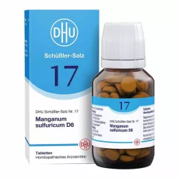 BIOCHEMIE DHU 17 Manganum sulfuricum D 6 tabletes, 200 kapsulas