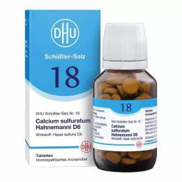 BIOCHEMIE DHU 18 Calcium sulfuratum D 6 tabletes, 200 kapsulas