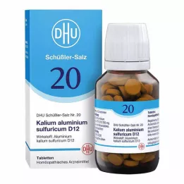 BIOCHEMIE DHU 20 Kālija alum.sulfur.D 12 tabletes, 200 gab