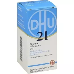 BIOCHEMIE DHU 21 Zincum chloratum D 12 tabletes, 200 kapsulas