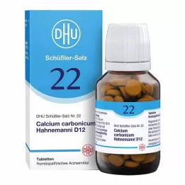 BIOCHEMIE DHU 22 Calcium carbonicum D 12 tabletes, 200 kapsulas