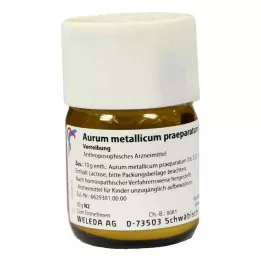 AURUM METALLICUM PRAEPARATUM D 12 Triturācija, 50 g