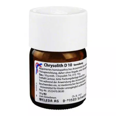 CHRYSOLITH D 10 Triturācija, 50 g