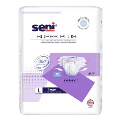 SUPER SENI Plus inkontinences nakts bikses f.E.izmērs 3 L, 30 gab