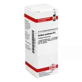 ACIDUM ACETICUM D 6 atšķaidījums, 20 ml