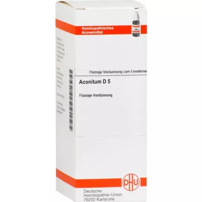 ACONITUM D 5 atšķaidījums, 20 ml