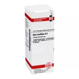 APIS MELLIFICA D 2 atšķaidījums, 20 ml