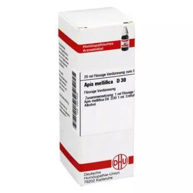 APIS MELLIFICA D 30 atšķaidījums, 20 ml APIS MELLIFICA D 30 atšķaidījums, 20 ml