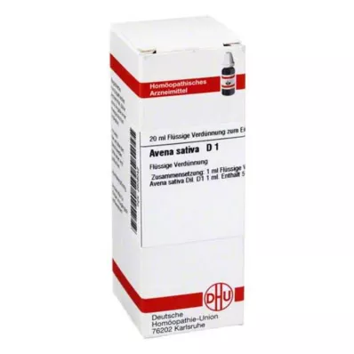AVENA SATIVA D 1 atšķaidījums, 20 ml