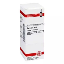 BERBERIS D 12 atšķaidījums, 20 ml