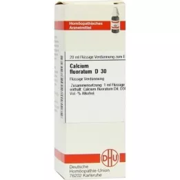 CALCIUM FLUORATUM D 30 atšķaidījums, 20 ml