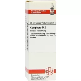 CAMPHORA D 2 atšķaidījums, 20 ml