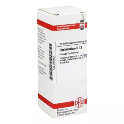 CHELIDONIUM D 12 atšķaidījums, 20 ml CHELIDONIUM D 12 atšķaidījums, 20 ml