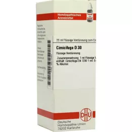 CIMICIFUGA D 30 atšķaidījums, 20 ml