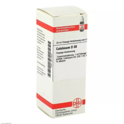 COLCHICUM D 30 atšķaidījums, 20 ml COLCHICUM D 30 atšķaidījums, 20 ml
