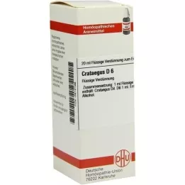 CRATAEGUS D 6 atšķaidījums, 20 ml