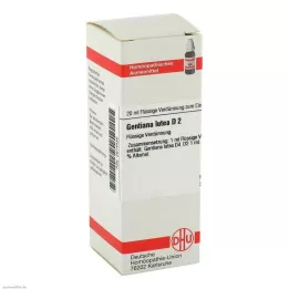 GENTIANA LUTEA D 2 atšķaidījums, 20 ml