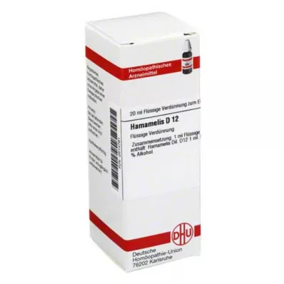 HAMAMELIS D 12 atšķaidījums, 20 ml HAMAMELIS D 12 atšķaidījums, 20 ml