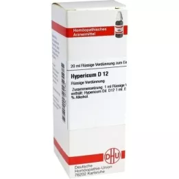 HYPERICUM D 12 atšķaidījums, 20 ml