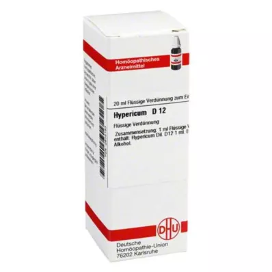HYPERICUM D 12 atšķaidījums, 20 ml