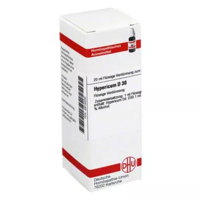 HYPERICUM D 30 atšķaidījums, 20 ml