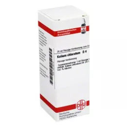 KALIUM CHLORATUM D 4 atšķaidījums, 20 ml
