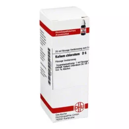 KALIUM CHLORATUM D 6 atšķaidījums, 20 ml